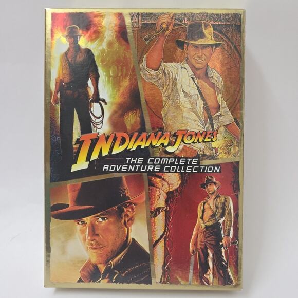 Indiana Jones: The Complete Adventure Collection DVD Set Harrison Ford - Picture 1 of 4